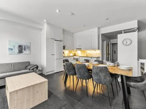 Levin Kotka E1 - Nordic 3BR Apt with Sauna & Free Parking Next to Ski Slopes