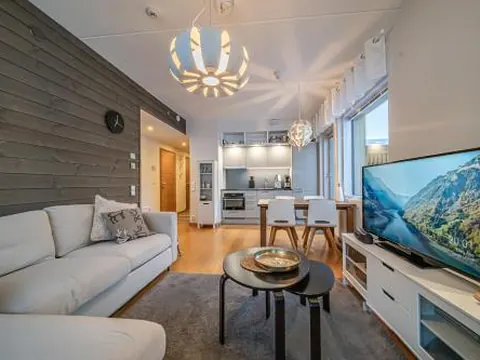 Modern Ski Apartment in Levi Centre-Private Sauna