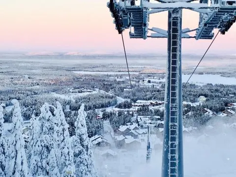 LEVI Chalets kolmio 65 m2 ylin kerros