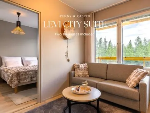 Levi City Suite - Central & Stylish with Free Ski Passes