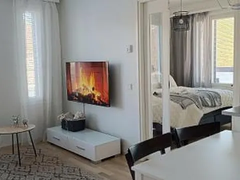 Kodikas huoneisto, oma sauna, ilmainen pysäköinti