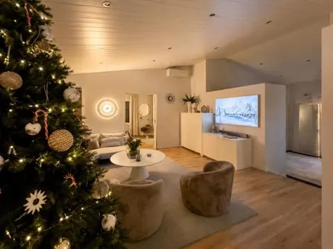 Arctic Circle Home for Winter Holiday