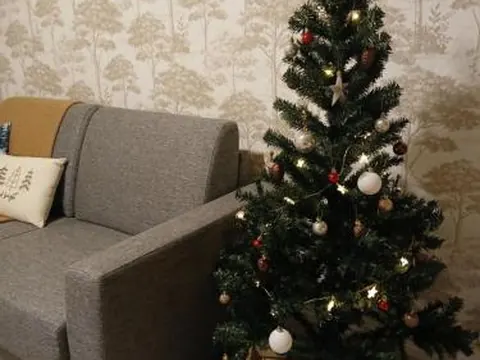 Lapland winter cottage