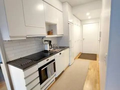 Northern city studio, parking