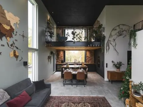 New arctic loft-style dream villa