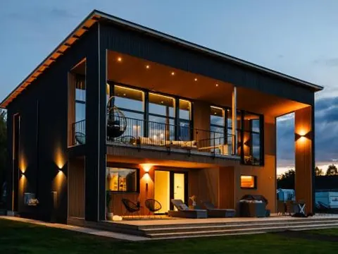NEW luxury villa by the river