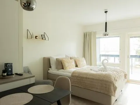 Nordic Apartment Kivikatu by Booklapland