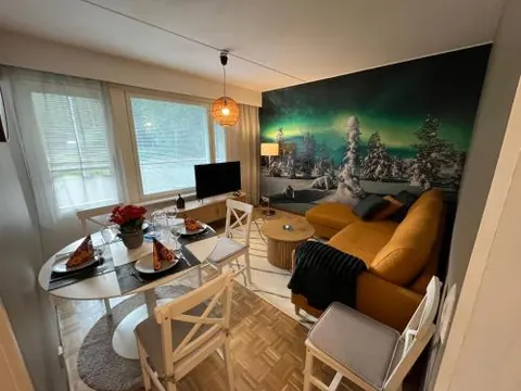 Northern lights city apartment