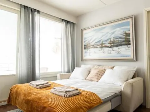 Cozy City Apartment with Private Sauna and Parking