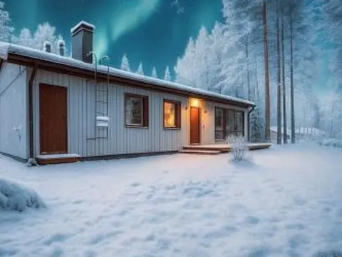 Arctic villa near Santa Park