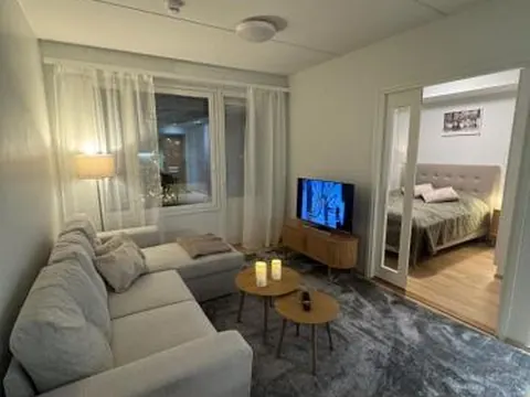 Lapland Apartments II with sauna, free Wi-Fi and parking next to the railway station