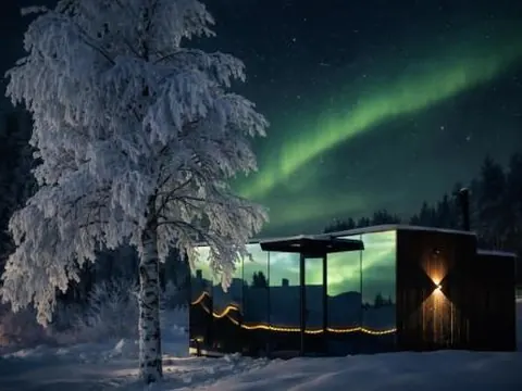 Sonka Resort Mirror House with Lake View