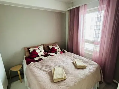 City apartment with sauna