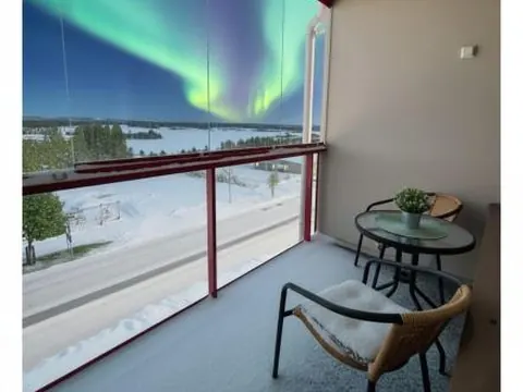 Cozy studio with a river view