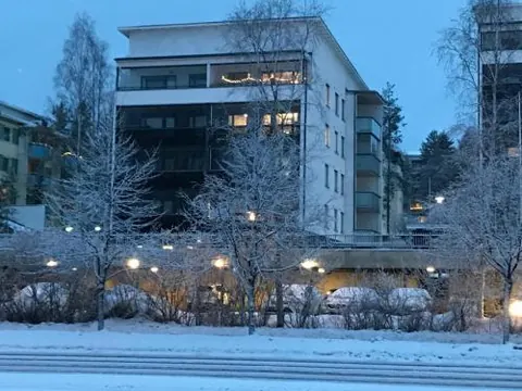 Home next to the railway station