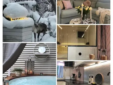 SnowCrystal home with free Jacuzzi and Sauna