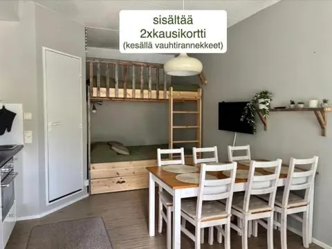 Sisältää 2x Ruka ranneke - kausikortit kesä&talvi - Vuosselin Helmi C11