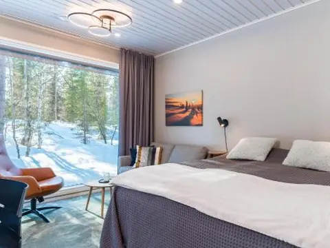 Halla Chalet, Northern Lights, ski & lake, free wifi, Vuosseli Resort Ruka