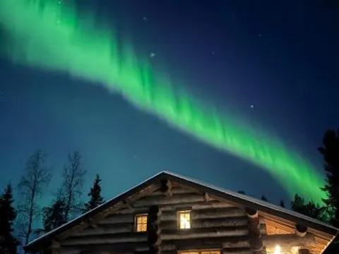 Superior Log cabin, Hut and Sauna by the lake