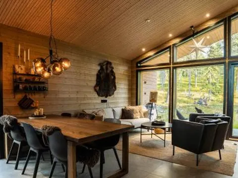 Villa Golden Hill Ylläs, Luxury holiday cabin in Lapland