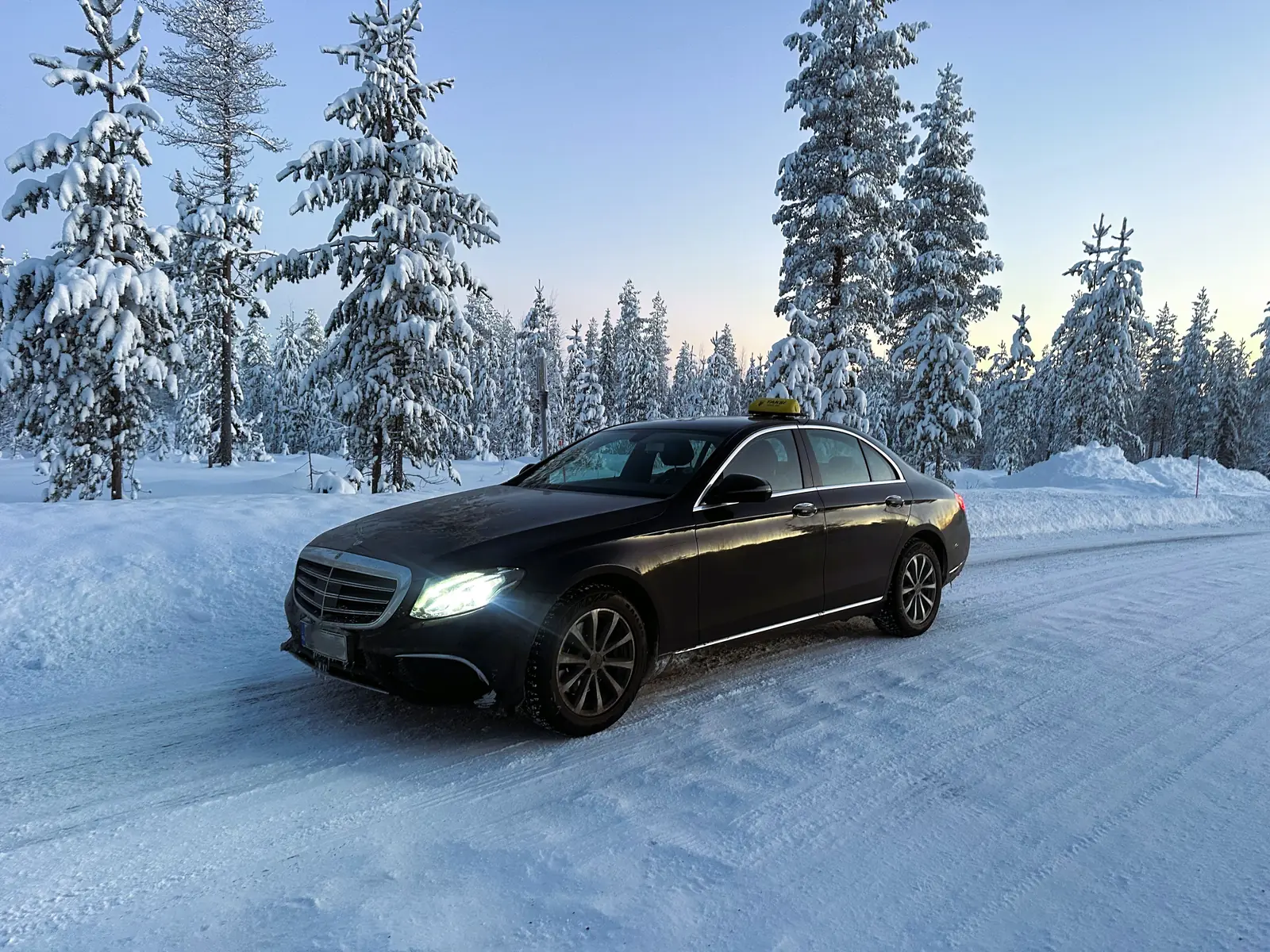 Our car at Rovaniemi airport